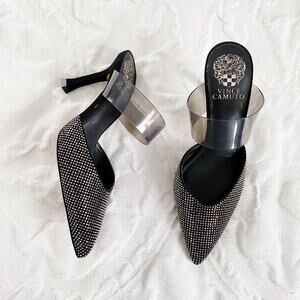 BOGO Vince Camuto Kempern Clear Strap Heel Size 6 New